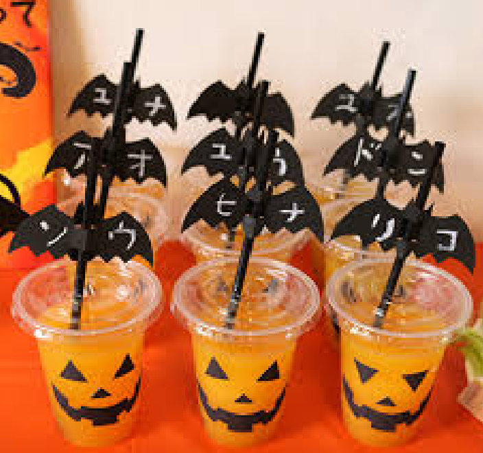 ハロウィン風ドリンク